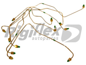 JUEGO DE CAÑOS INYECTORES MODELO FORD VOLKSWAGEN 1416/14170/13170/17220/2420 MOTOR CUMMINS 6 BTAA 5.9 ROTATIVA